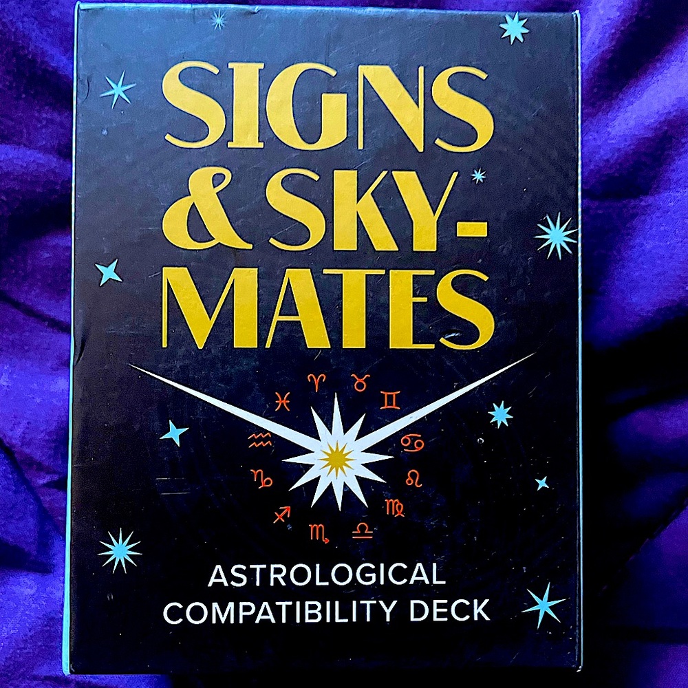 Signs & sky mates astrological comparability deck